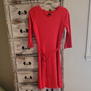 Elegant Red Dress, Ann Taylor